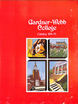 1974 - 1975, Gardner-Webb College Academic Catalog